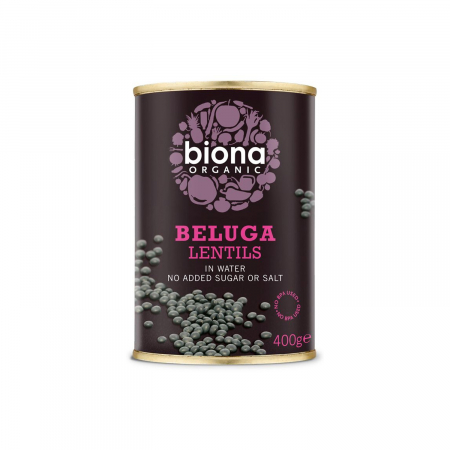 Alimente - Linte neagra beluga BIO 400g Biona
