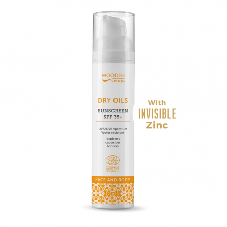 Protectie solara - Lotiune protectie solara, SPF 35+, bio, 100ml, Wooden Spoon                                         