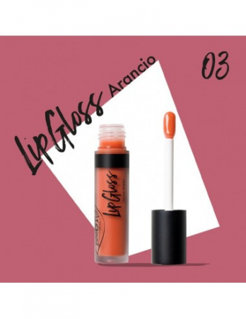 Machiaj buze - Luciu de buze Orange 03 - PuroBio