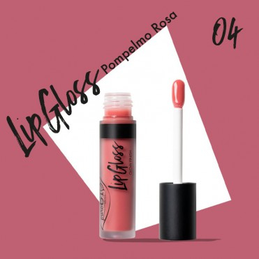 Machiaj buze - Luciu de buze Pink Grapefruit 04 - PuroBio