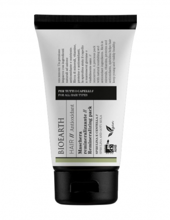 Tratamente Par - Masca BIO pentru par cu spirulina, 150ml - Hair Bioearth