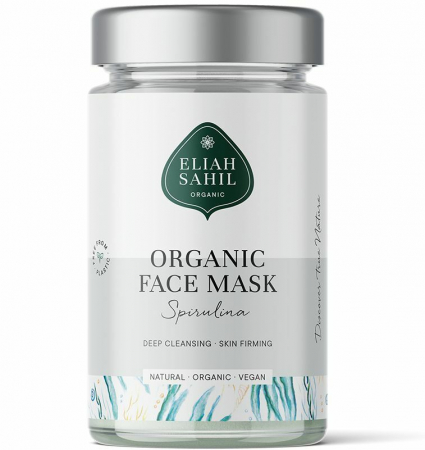Cosmetice Zero Waste - Masca pentru fata pudra cu spirulina bio 100g Eliah Sahil                                           