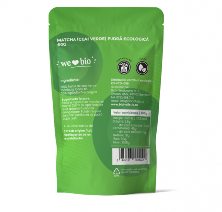 Matcha pudră BIO 60g - grad A [1]