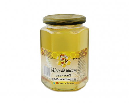 Alimente - Bio miere cruda nefiltrata salcam 1000g