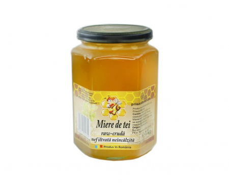 Alimente - Bio miere cruda nefiltrata tei 1000g