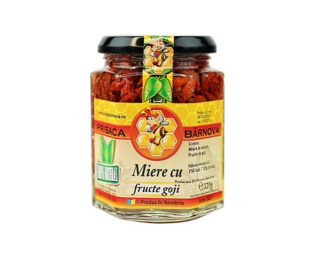 Alimente - Miere cu goji, 330g