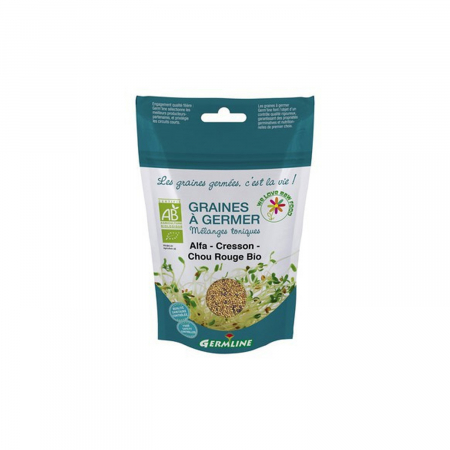 Alimente - Mix alfalfa, creson, varza rosie pt. germinat BIO 150g