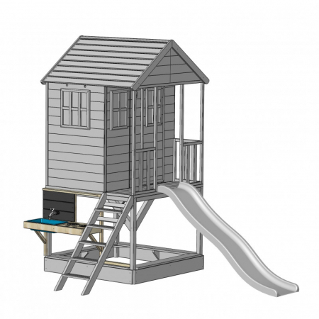 Modul bucatarie pentru casute de gradina, Wendi Toys [3]