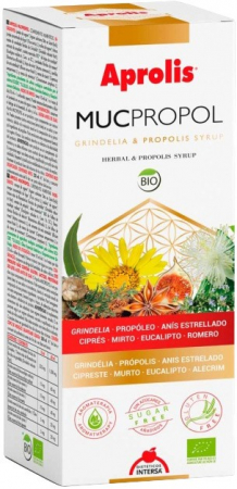 Remedii Naturale - Mucpropol sirop Bio de tuse cu propolis si grindelia, 250ml Aprolis