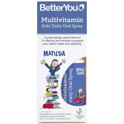 Remedii Naturale - Multivitamin Kids Oral Spray - 25 ml aroma ciocolata si bezea.