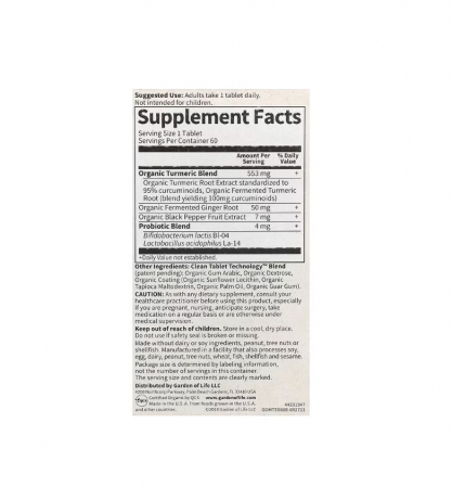 Mykind Extra Strength Turmeric, 60 de capsule [1]