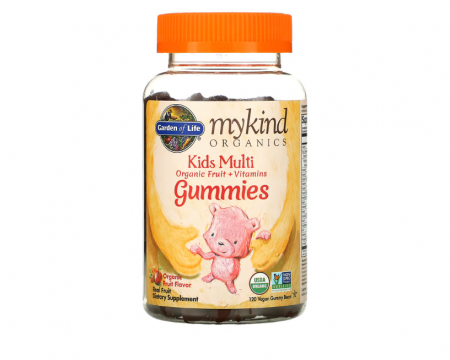 Suplimente naturale copii - Mykind Kids Multi Gummies, 120 jeleuri