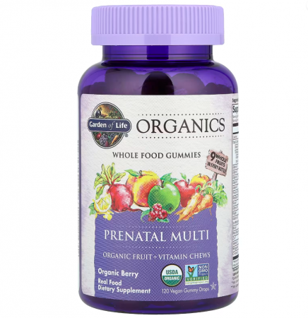 Suplimente gravidute si bebe - Mykind Prenatal Multi Gummies, supliment alimentar pentru graviduțe, 120 de jeleuri