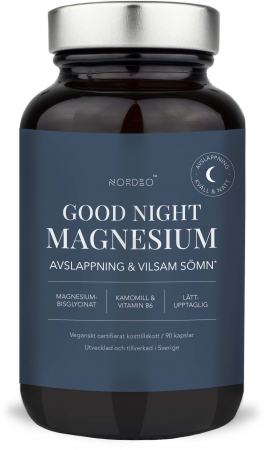 Remedii Naturale - NORDBO - Good Night Magnesium, 90 capsule