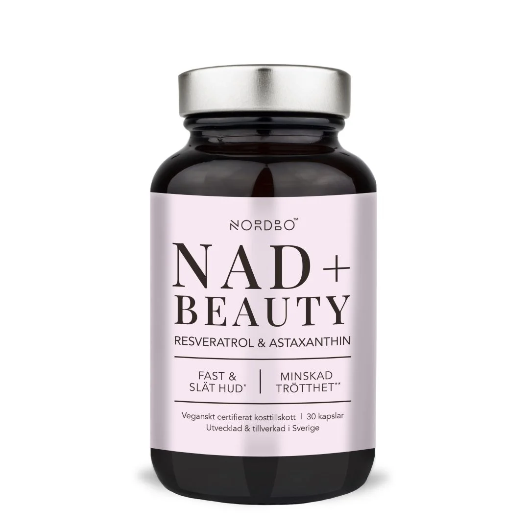 Remedii Naturale - Nordbo NAD+ Beauty, 30 capsule, supliment premium pentru piele, colagen si energie celulara