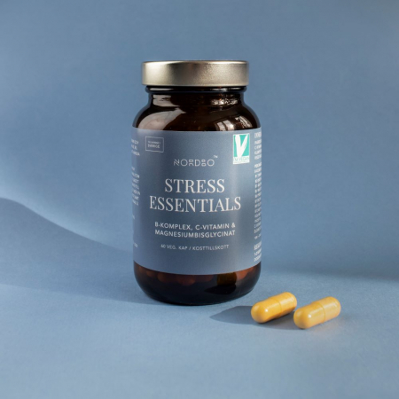 NORDBO Stress Essentials - B-Complex cu Vitamina C si Magneziu – 60 capsule [0]