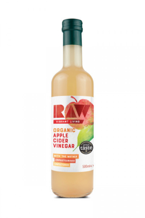 Alimente - Otet din cidru de mere nefiltrat eco 500ml Raw Health