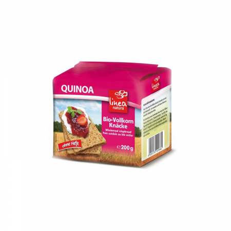 Crisp, snacks & crackers - Paine crocanta cu quinoa BIO Linea natura 200g