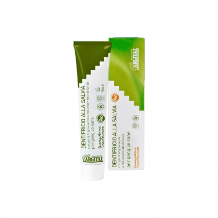 Remedii Naturale - Pasta de dinti cu salvie, 75 ml