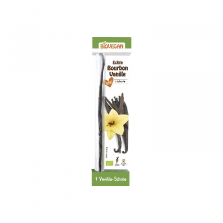 Alimente de baza - Pastaie Vanilie Bourbon ecologica Biovegan 1buc