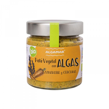 Alimente - Crema tartinabila cu alge, morcovi si turmeric eco 180g Algamar