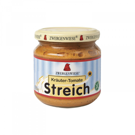 Alimente - Pate vegetal cu ierburi aromate si tomate FARA GLUTEN Zwergenwiese 180g