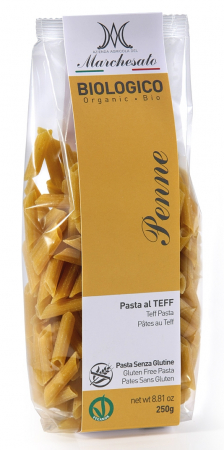 Alimente - Penne din teff bio fara gluten 250g Marchesato
