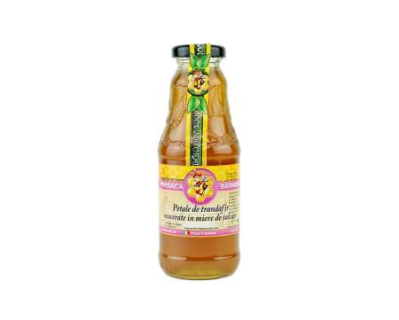 Alimente - Petale trandafir macerate in miere 400g
