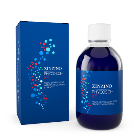 Vitamine si minerale - PhycoSci X20 - extract de spirulină albastră, 250 ml