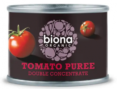 Alimente - Piure de rosii dublu concentrat bio 70g Biona