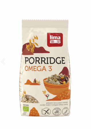 Mic dejun - Porridge express omega 3 BIO FARA GLUTEN 350g