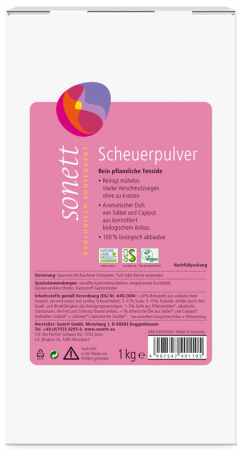 Produse pentru menaj - Praf De Curatat Ecologic 1Kg Sonett