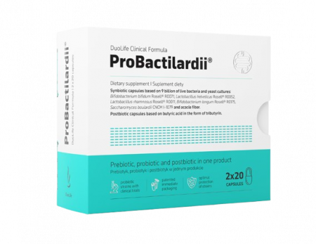 Prebiotice & Probiotice - ProBactilardii® - Supliment alimentar pentru menținerea echilibrului florei intestinale