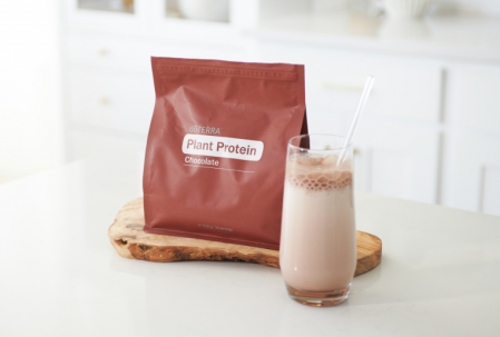 Pudră de proteine din plante cu ciocolată, 512 g [1]