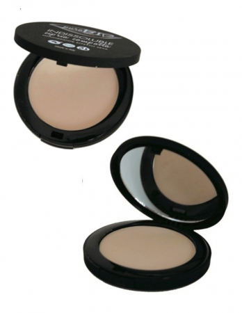 Make-up BIO - Pudra matifianta compacta n.01 - PuroBio Cosmetics