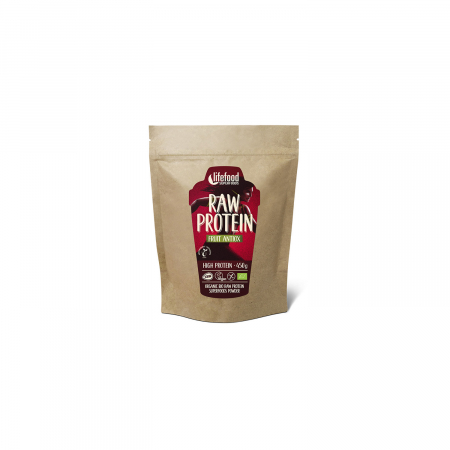 Proteine vegetale - Pudra Proteica Fruit Antiox Superfood Raw Bio Fara Gluten 450G