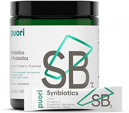 Puori SB3 - Synbiotics (mix de probiotice si prebiotice) - 30 plicuri [1]
