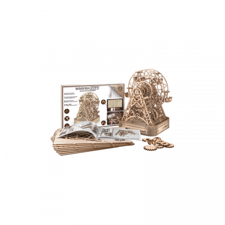 Puzzle 3D din lemn - Ferris Wheel [5]