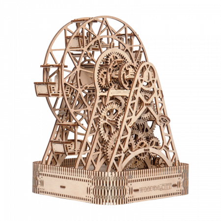 Modele mecanice din lemn 3D - Puzzle 3D din lemn - Ferris Wheel