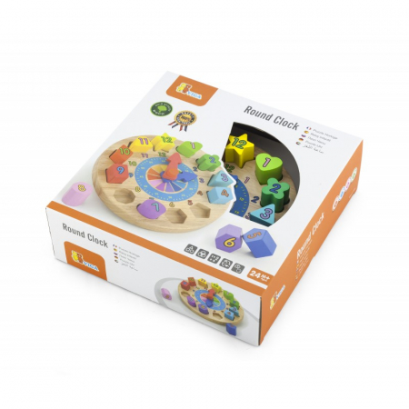 Puzzle sortator cu ceas [4]