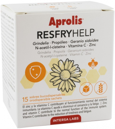Remedii Naturale - Resfryhelp pliculete orodispersabile 22.5g 15 pliculete Aprolis