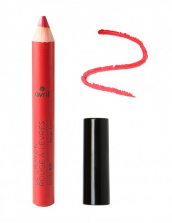 Ruj & Gloss de Buze - Ruj creion bio Rosu – Vrai Rouge Avril
