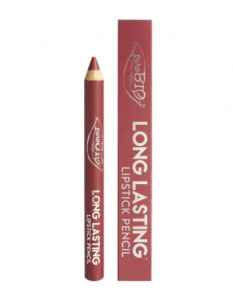 Machiaj buze - Ruj Creion Natural Lampone 013L Long Lasting – PuroBIO