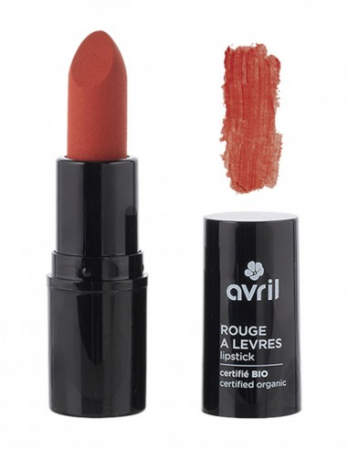 Ruj & Gloss de Buze - Ruj natural Portocaliu Papaya - Avril