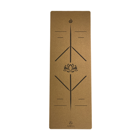 Saltea Yoga Lotus din pluta naturala si TPE 1830 x 610 x 5mm [2]