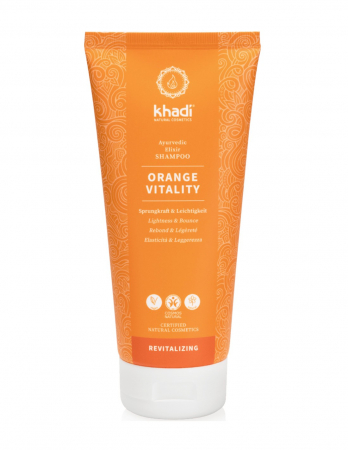 Sampon ayurvedic revitalizant Orange Vitality, 200ml - Khadi [1]