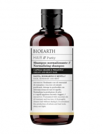 Sampon - Șampon bio păr gras cu rozmarin, 250ml - Hair Bioearth