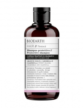 Sampon - Șampon bio protector păr tratat chimic, 250ml - Hair Bioearth