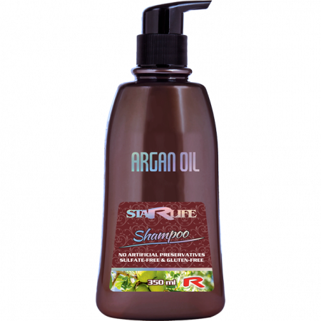 Sampon - Șampon cu argan, pentru un păr mătăsos, 350 ml