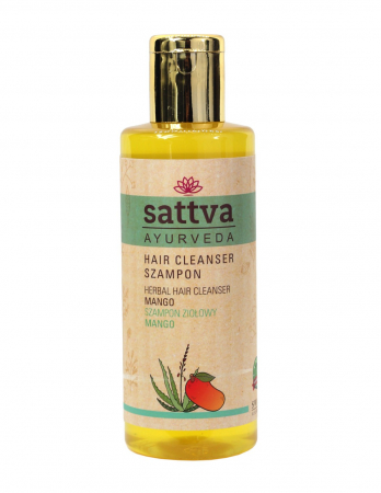 Ingrijire par - Șampon cu Mango, 210ml - Sattva Ayurveda